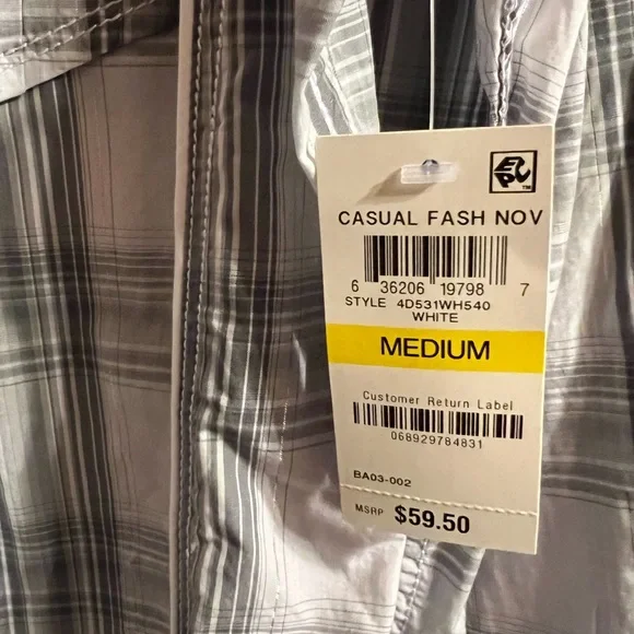 Brand new INC casual dress shirt - Picture 4 of 4